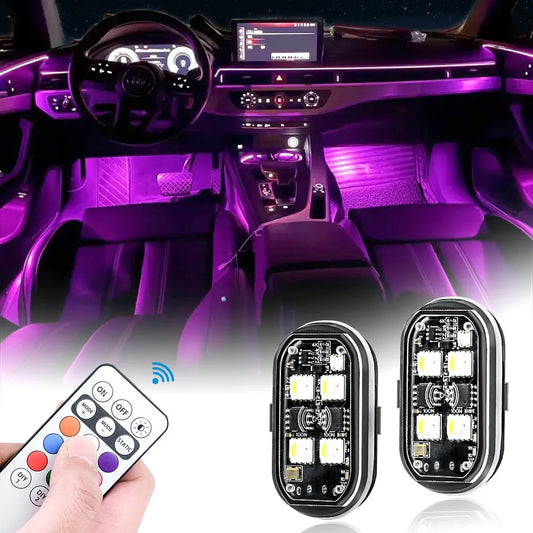 Mini Car Lights (Charges with USB-C)